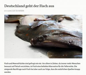 Deutschland geht der Fisch aus - Greentable Magazin
