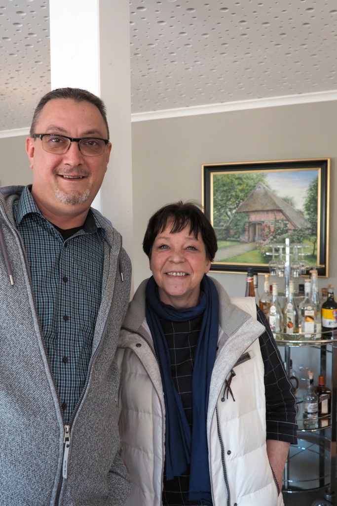 Thomas und Petra Büning, seit März 2016 Betreiber des Landhotels Dötlingen