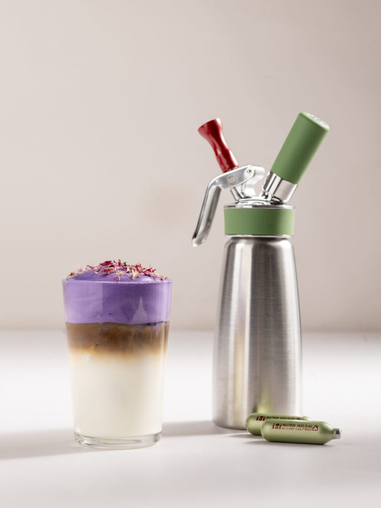 Ube cold Foam Coffee Trend